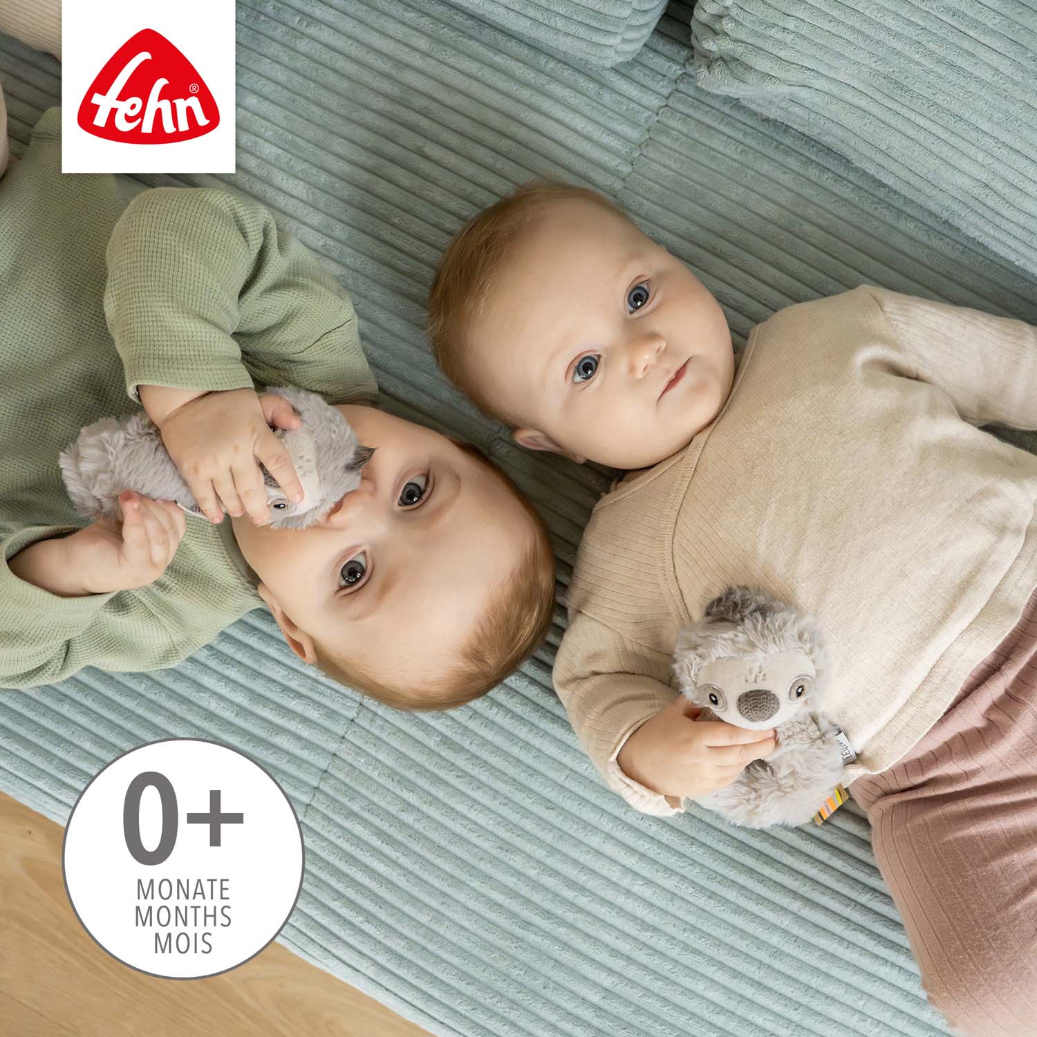 BABY FEHN Měkký kroužek lenochod, Lazy