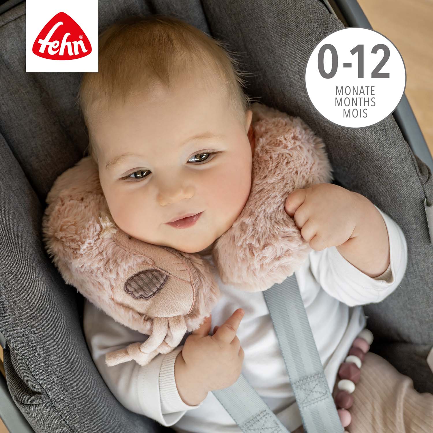 BABY FEHN Záhlavník plameňák, Pink