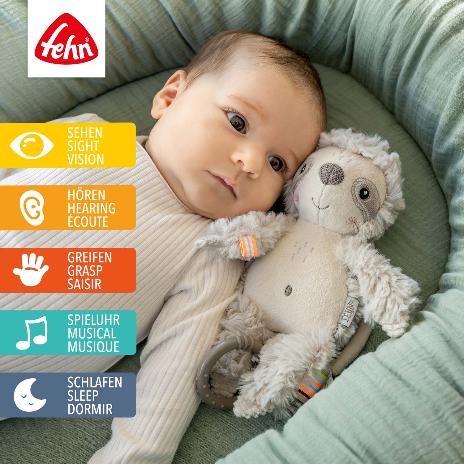 BABY FEHN Mini hrací lenochod, Lazy