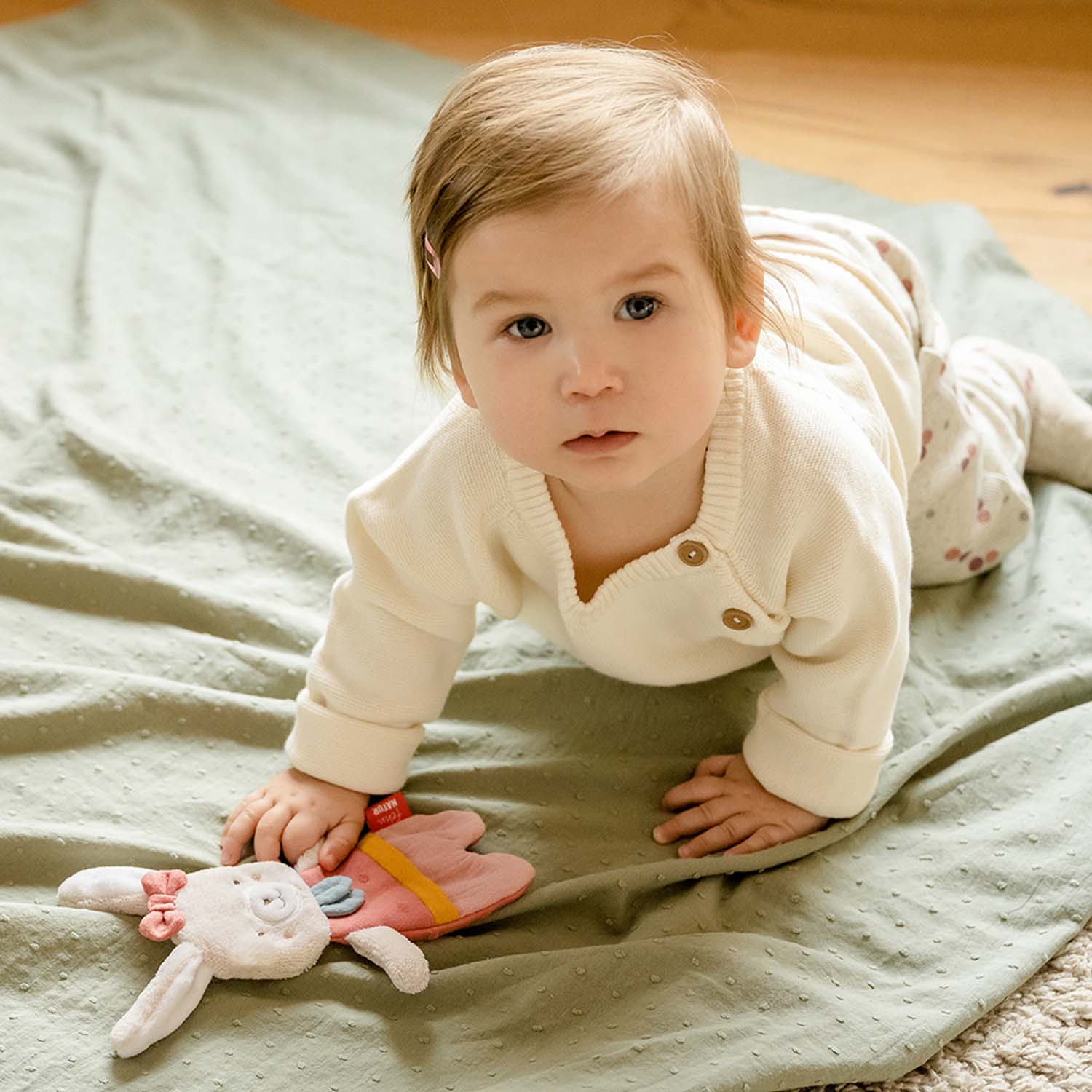 BABY FEHN Chrastítko králík, FehnNatur 3.0