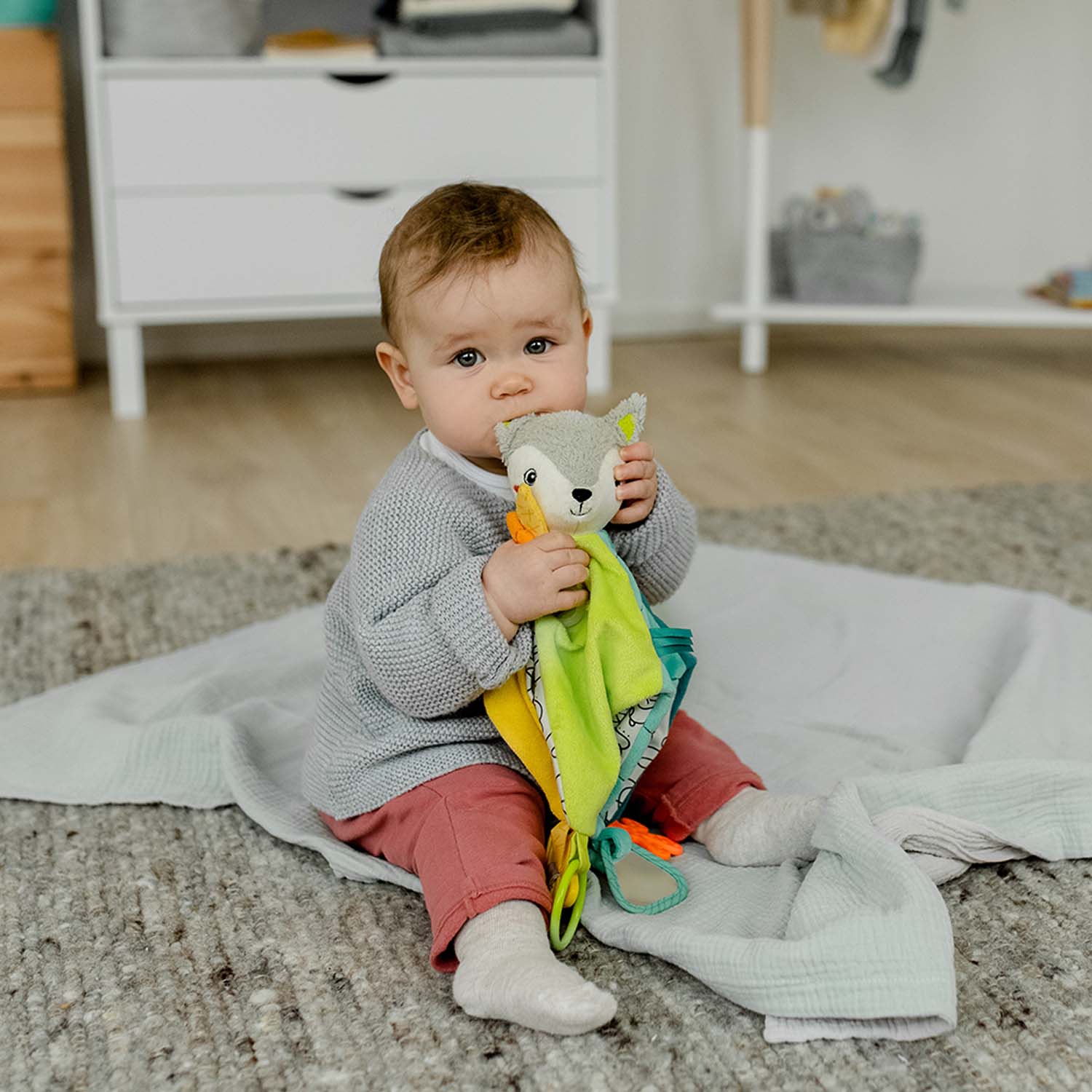BABY FEHN Aktivity deluxe muchláček liška, DoBabyDoo