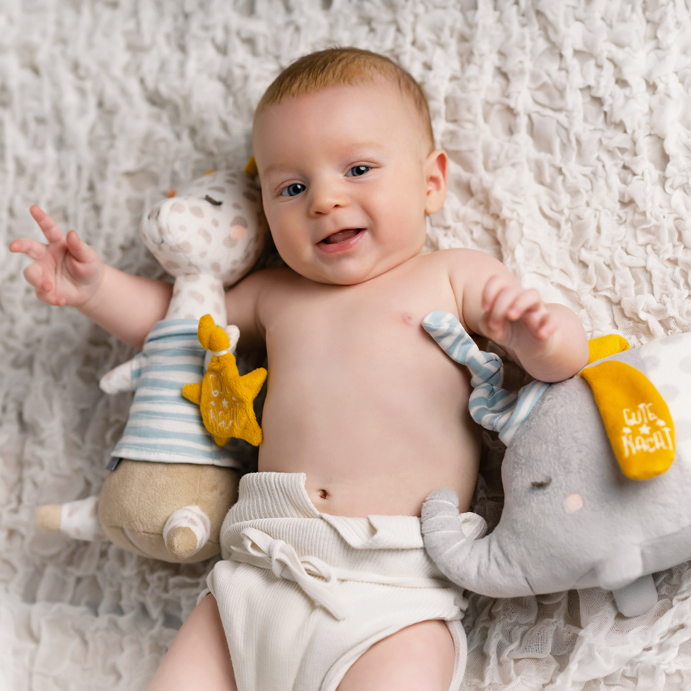 BABY FEHN Svítící plyšák slon, GoodNight Slon