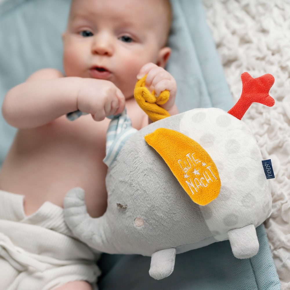 BABY FEHN Svítící plyšák slon, GoodNight Slon