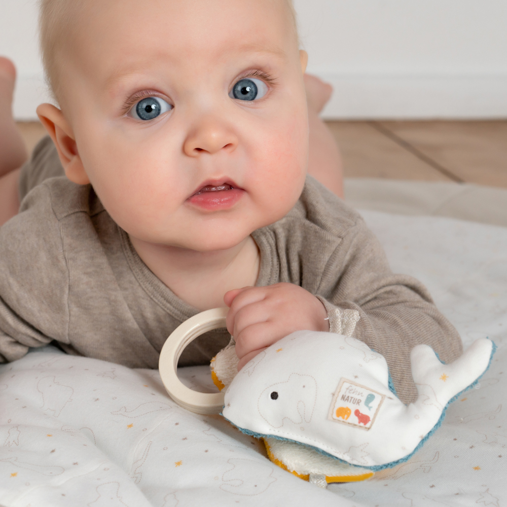 BABY FEHN Hračka malá hroch & velryba, FehnNatur
