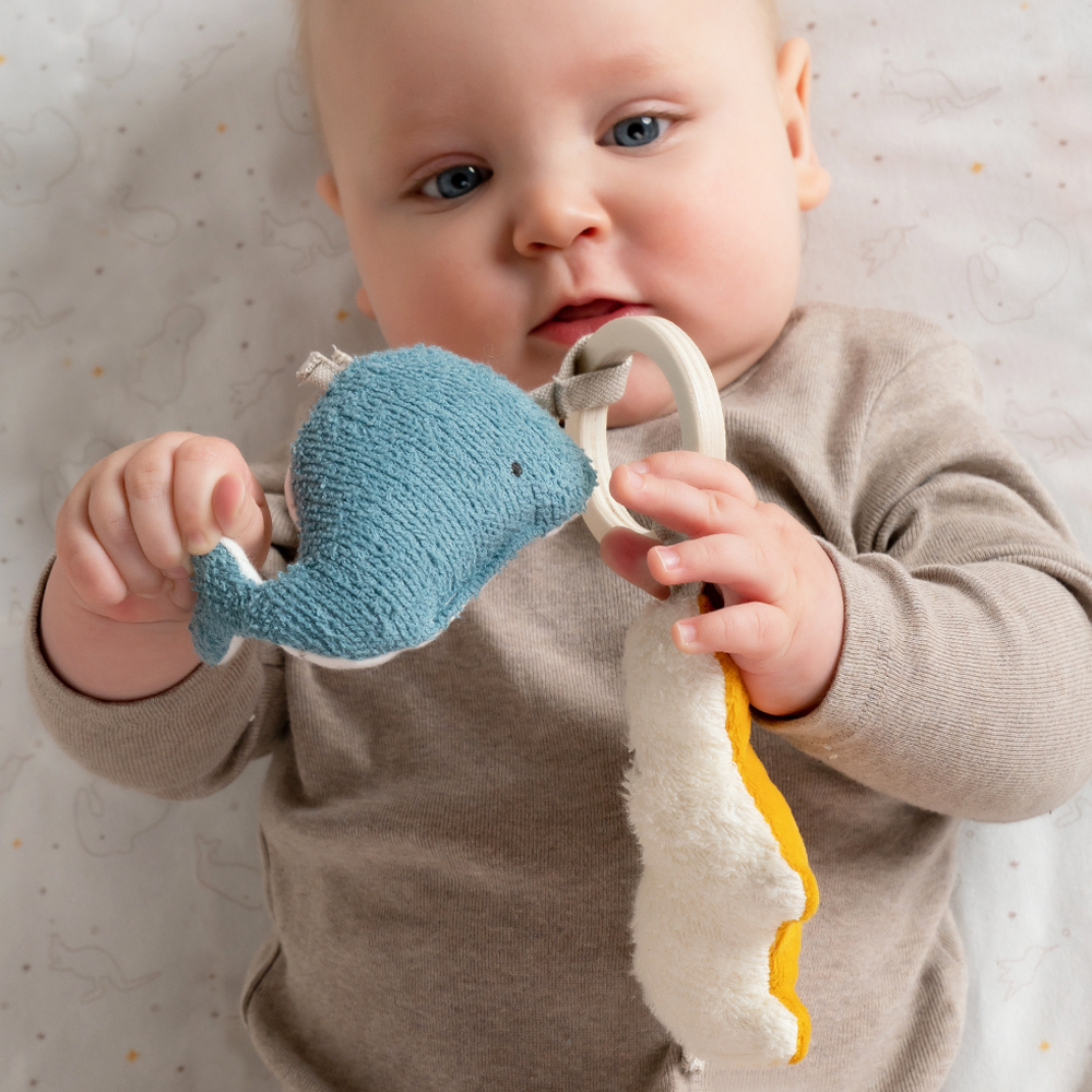 BABY FEHN Hračka malá hroch & velryba, FehnNatur