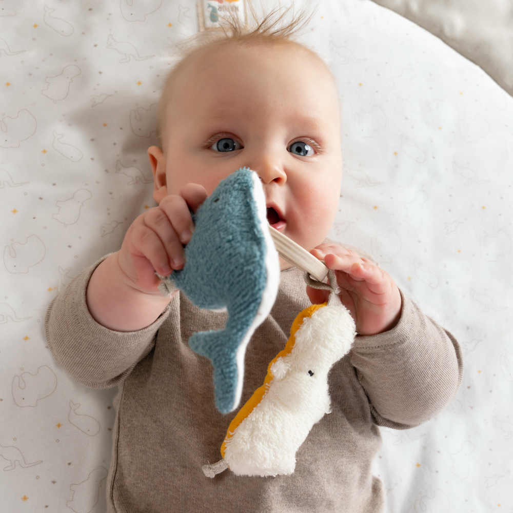 BABY FEHN Hračka malá hroch & velryba, FehnNatur