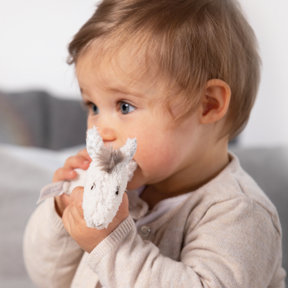 BABY FEHN Měkký kroužek lama, Peru