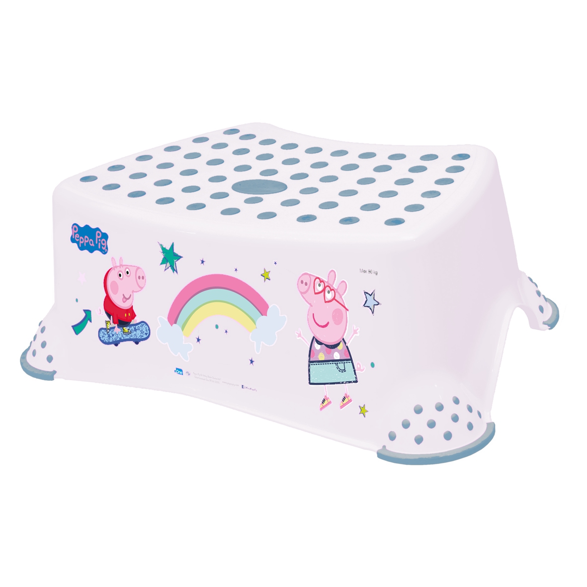 KEEEPER Stupínek k WC/umyvadlu "Peppa", Bílá