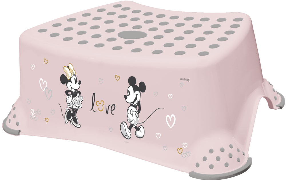 KEEEPER Stupínek k WC/umyvadlu "Minnie", Růžová