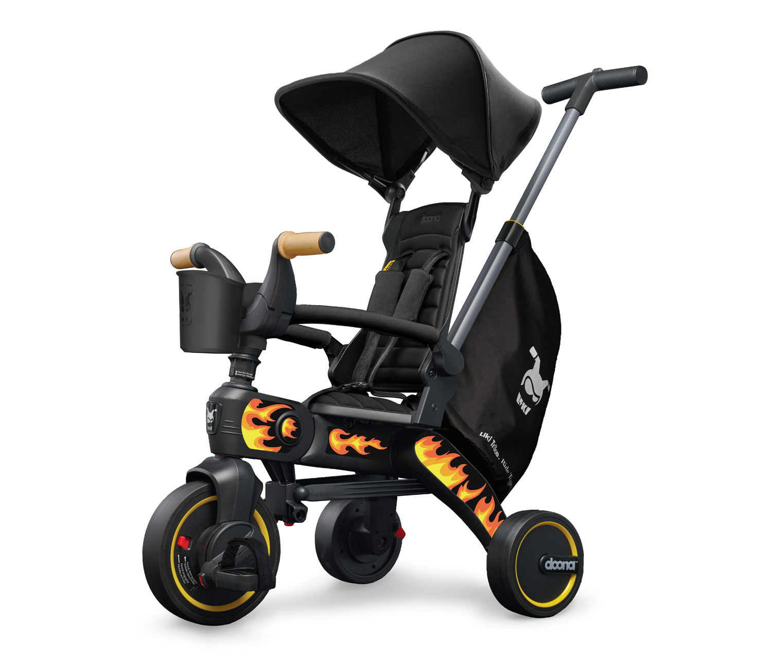 DOONA Nálepky na třikolku Liki, Flames