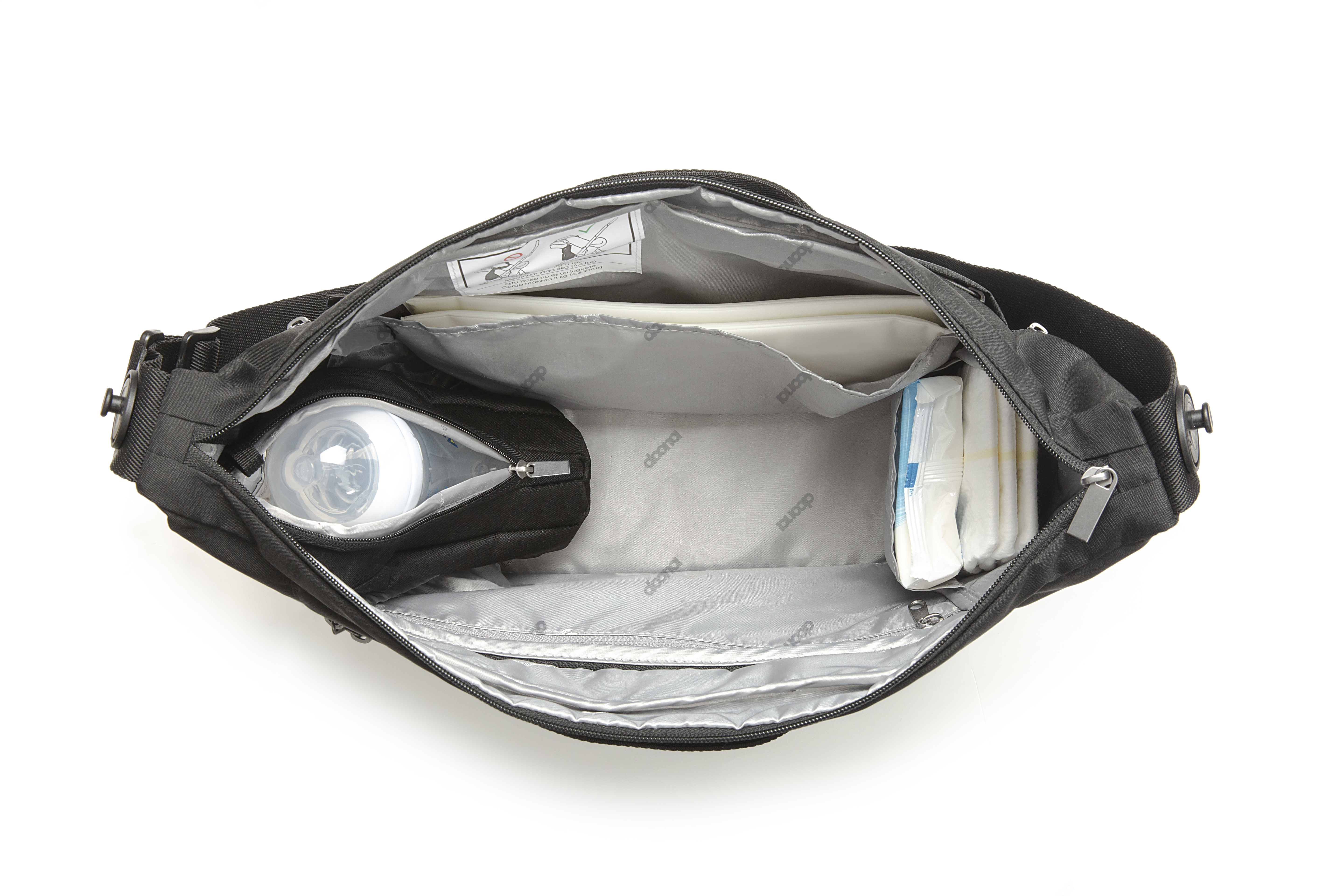 DOONA Celodenní přebalovací taška, Nitro Black