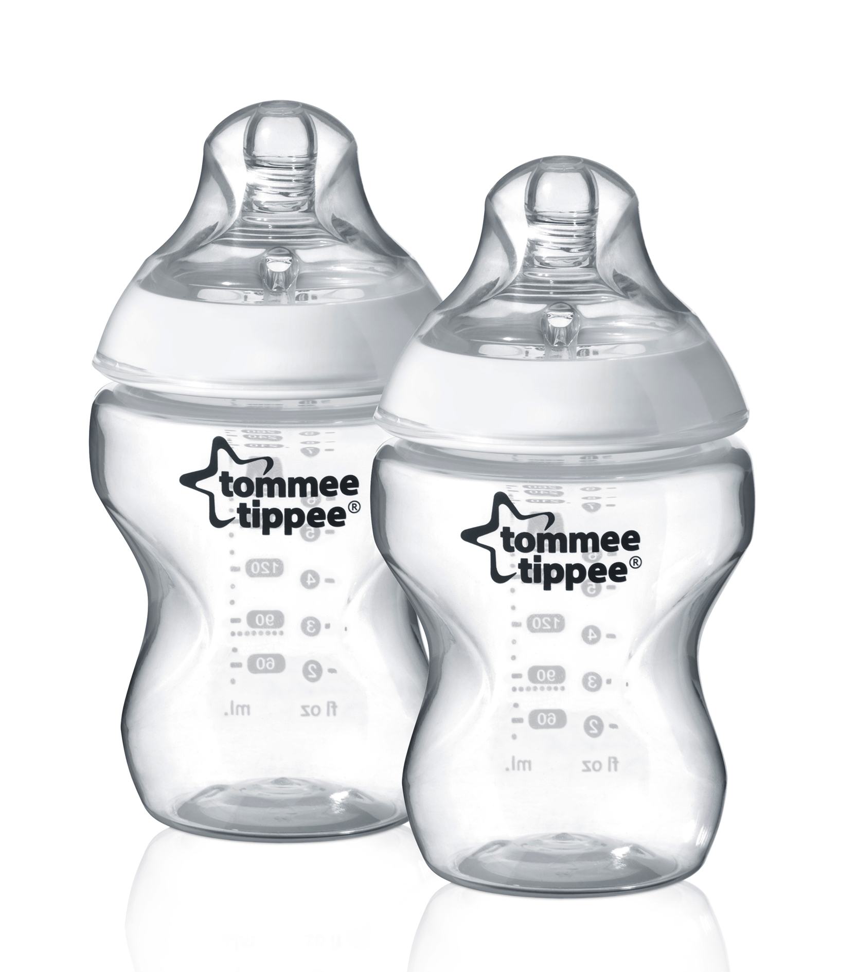 TOMMEE TIPPEE Tommee Tippee Natural Start Samosterilizační Kojenecká Lahev s ANTI-COLIC savičkou Pomalý Průtok 260