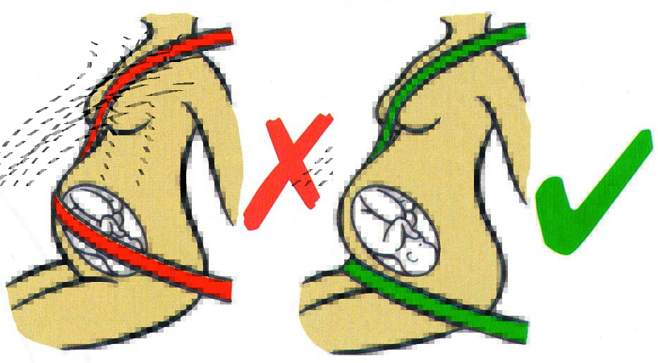 CLIPPASAFE Bezpečnostní pás do auta pro těhotné