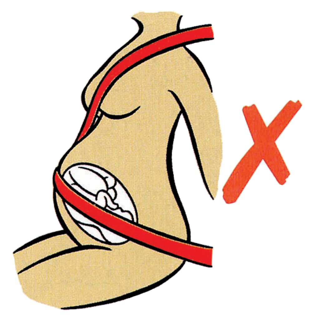 CLIPPASAFE Bezpečnostní pás do auta pro těhotné