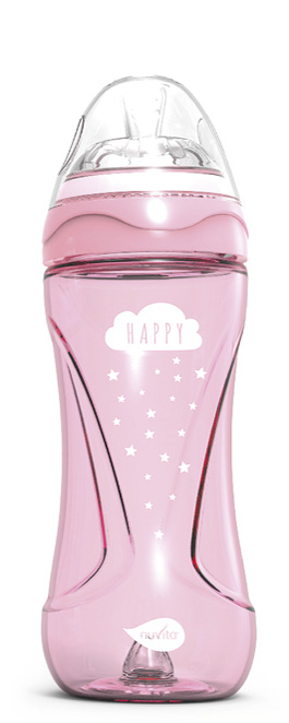 NUVITA Lahvička Cool 330ml, Light pink