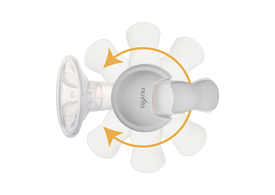 NUVITA Otočná manuální odsávačka M