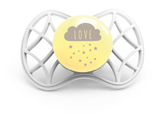 NUVITA Fyziologický dudlík Cool 6m+, Sugar cookie