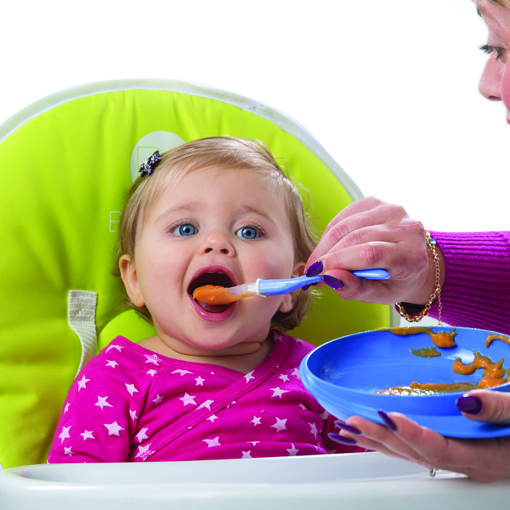 NUVITA Talíře se zvýšeným okrajem 2ks, Pastel blue