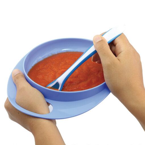 NUVITA Talíře se zvýšeným okrajem 2ks, Pastel green