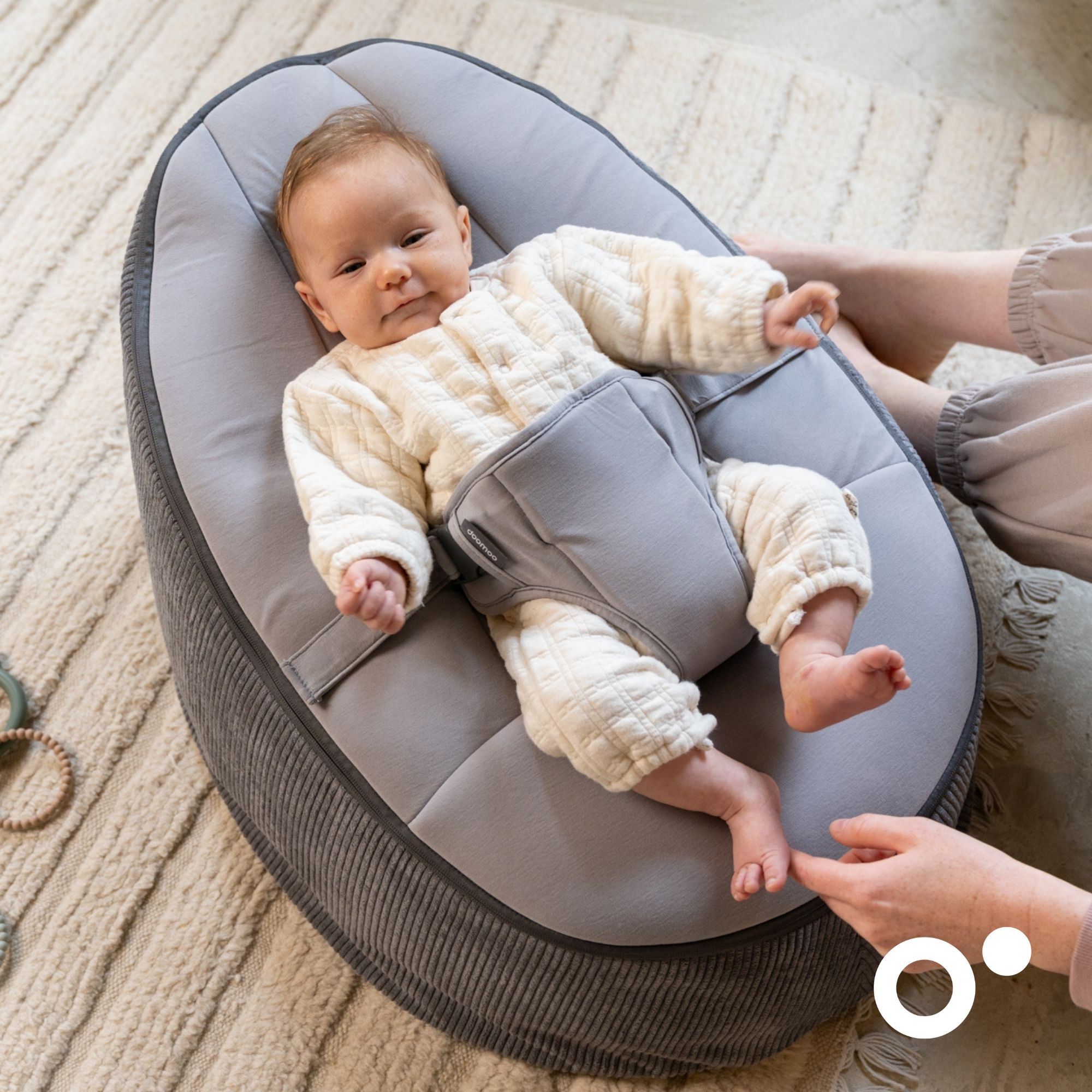 DOOMOO Doomoo Seat & Grow rostoucí sedací vak, Grey