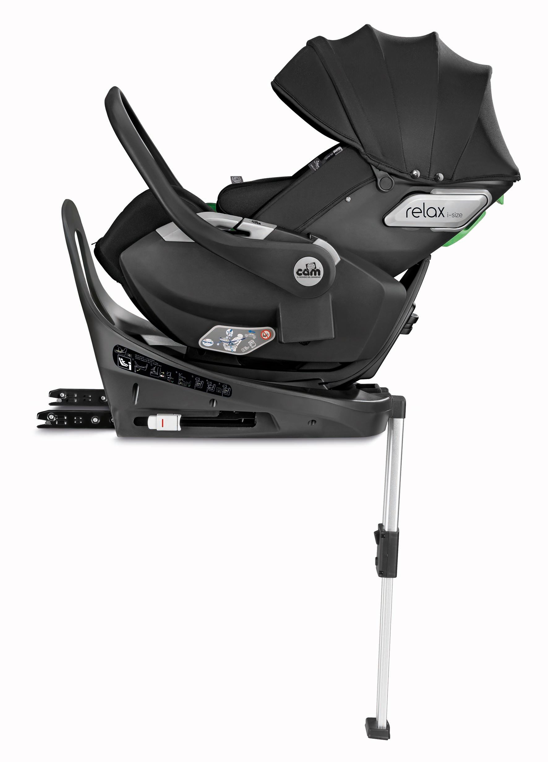 CAM Základna 360° Relax i-Size, Nera/black