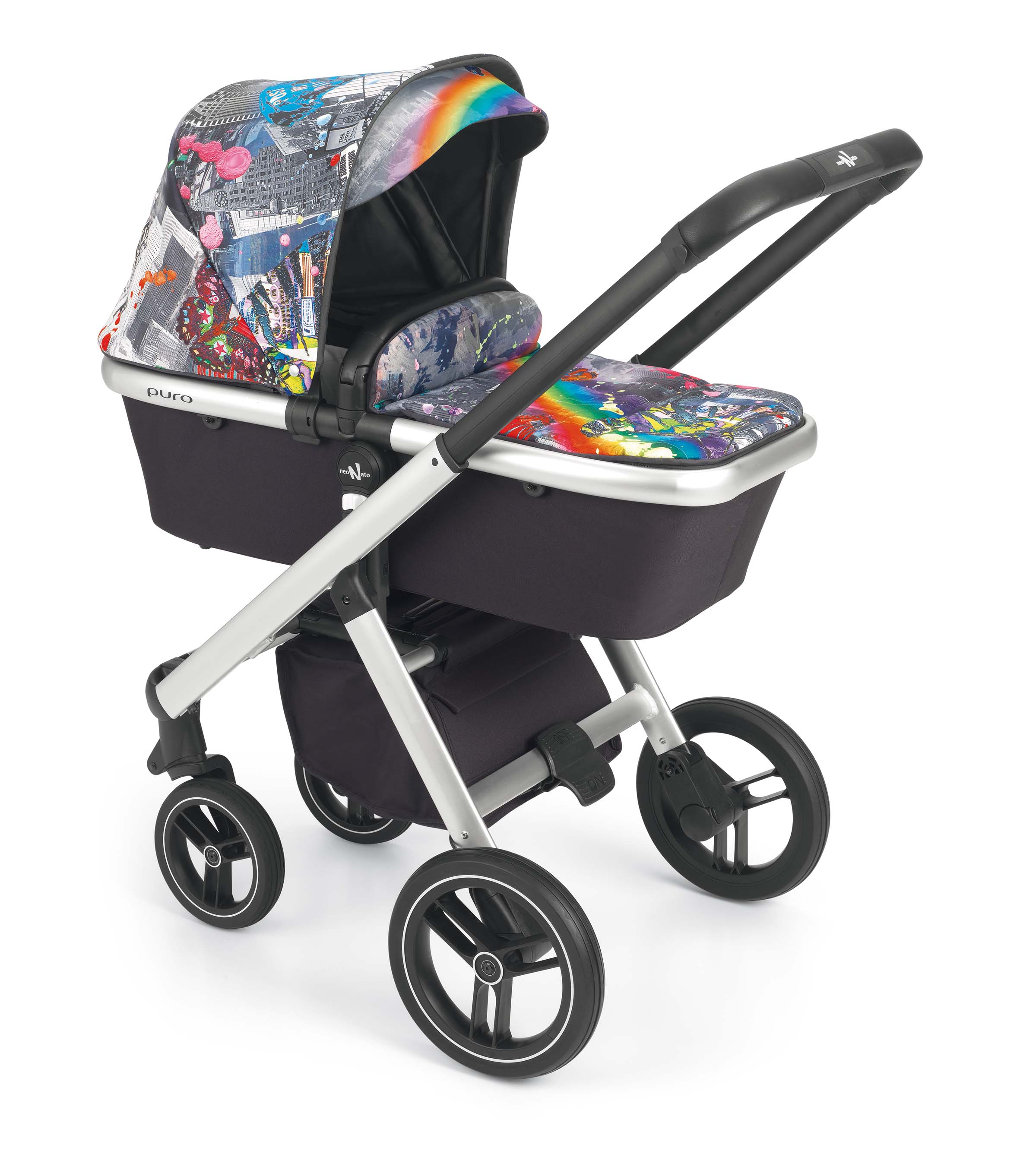 NEONATO Kočárek Puro NeoPop, Col.802 Dream Travel