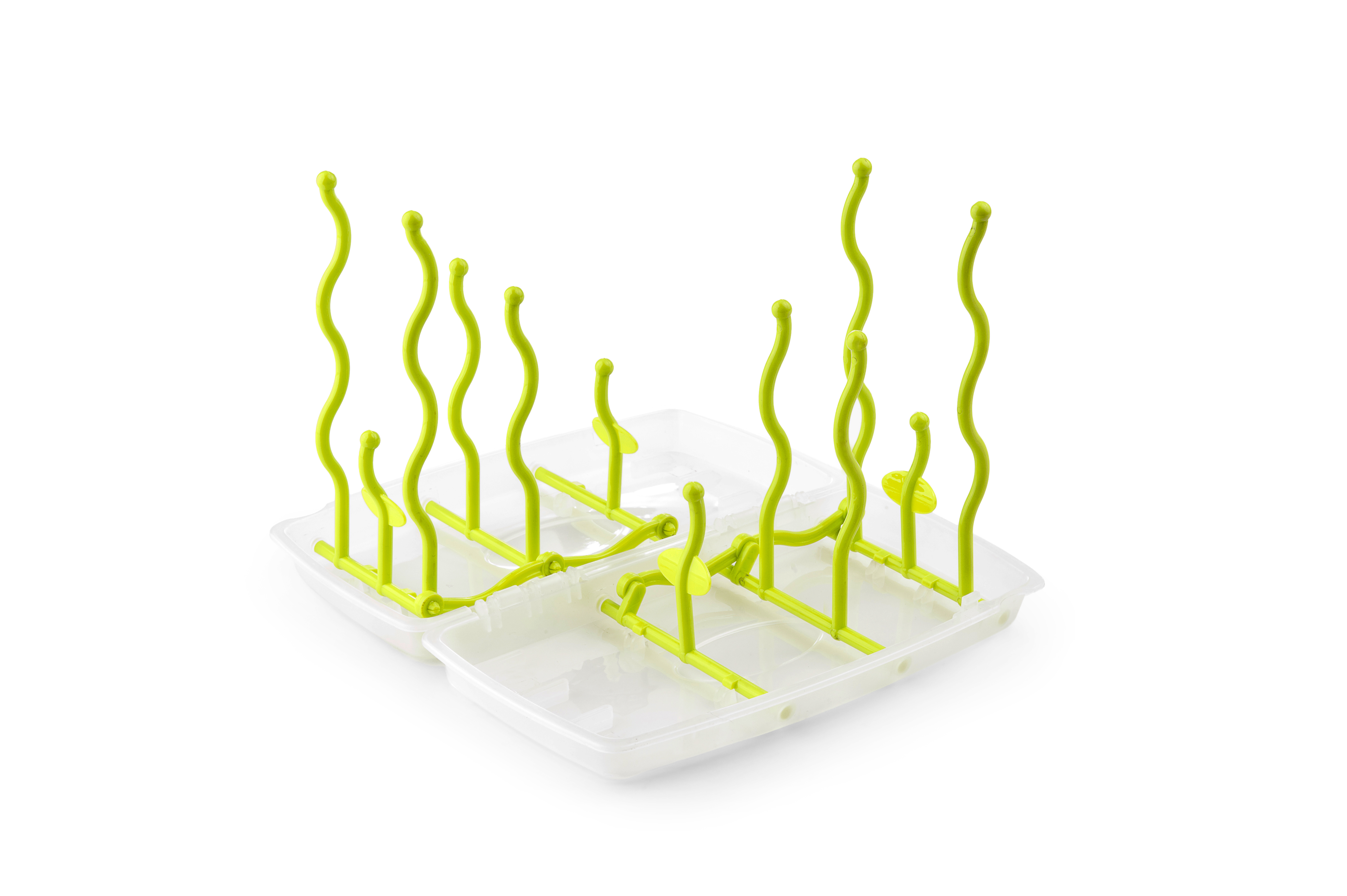 NUVITA Skládací stojan na láhve, Pink