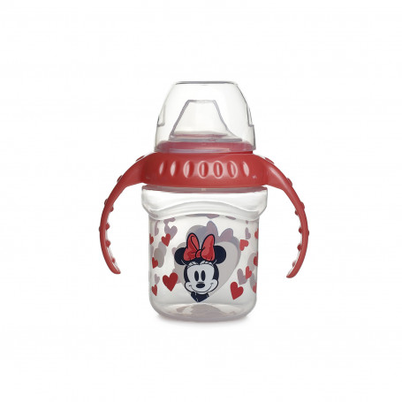 THERMOBABY Hrneček netekoucí s pítkem a držákem, Minnie