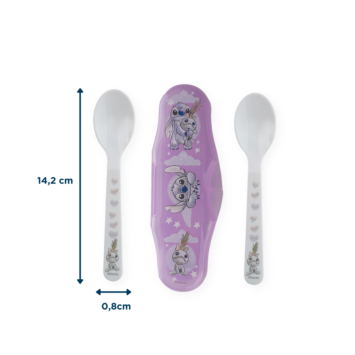 THERMOBABY Sada 2 lžic s pouzdrem, LILO & STITCH
