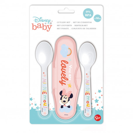 THERMOBABY Sada 2 lžic s pouzdrem, Minnie