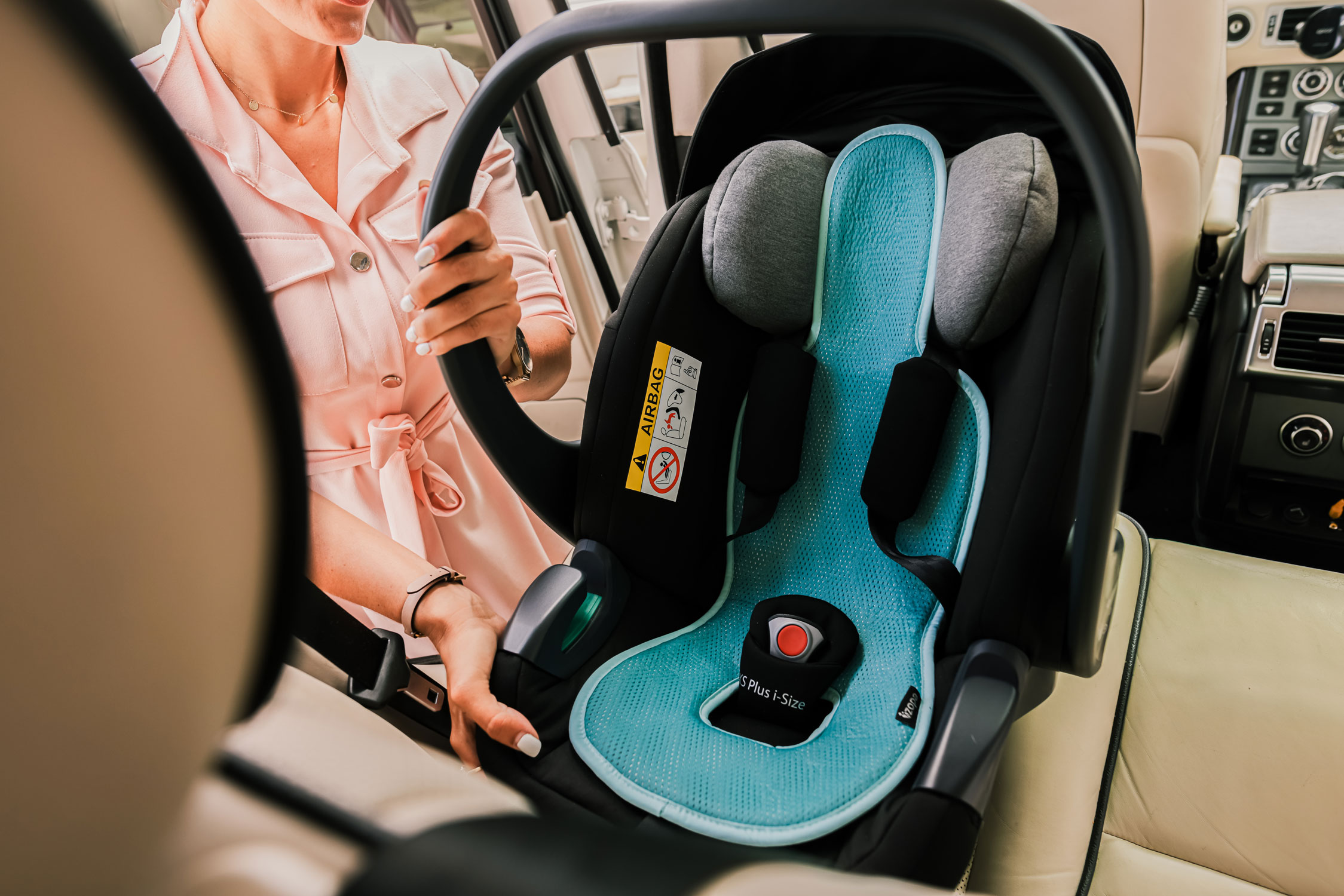 ZOPA Prodyšná podložka do autosedačky Breeze sk. 0+, Aquatic Green