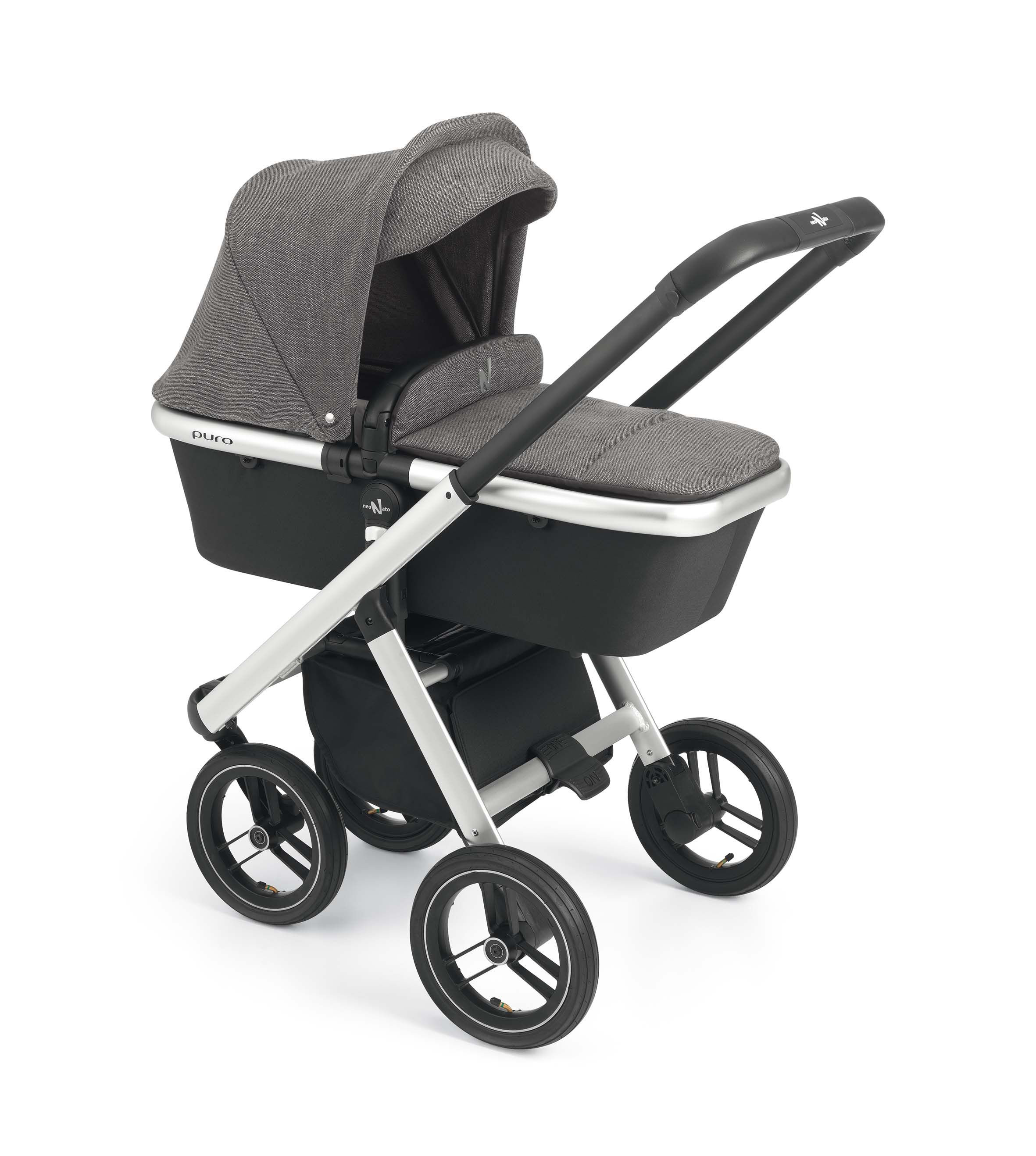 NEONATO SET Kočárek Puro + autosedačka X1 ZDARMA, Col.54A
