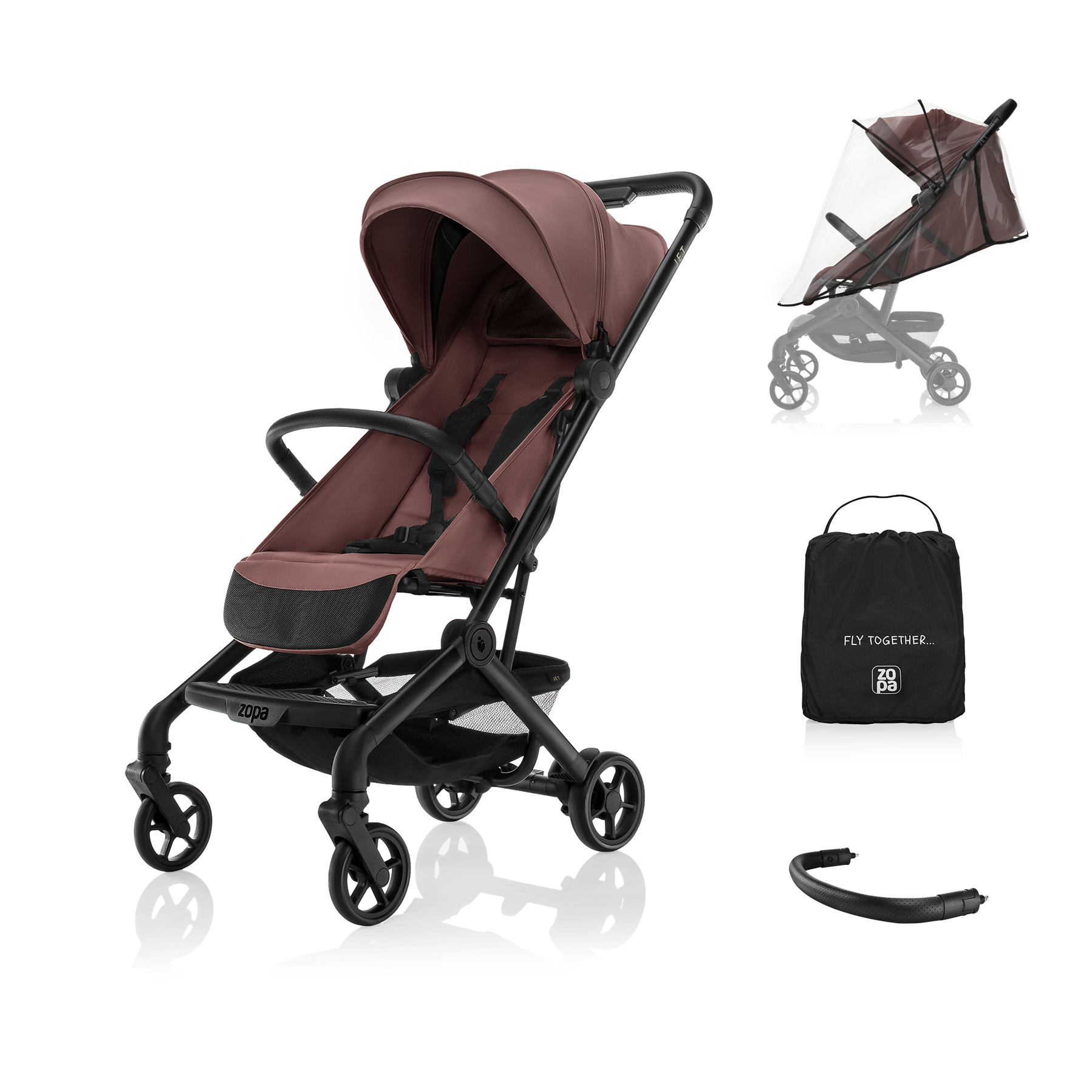 Sportovní kočárek Jet, Amber Brown