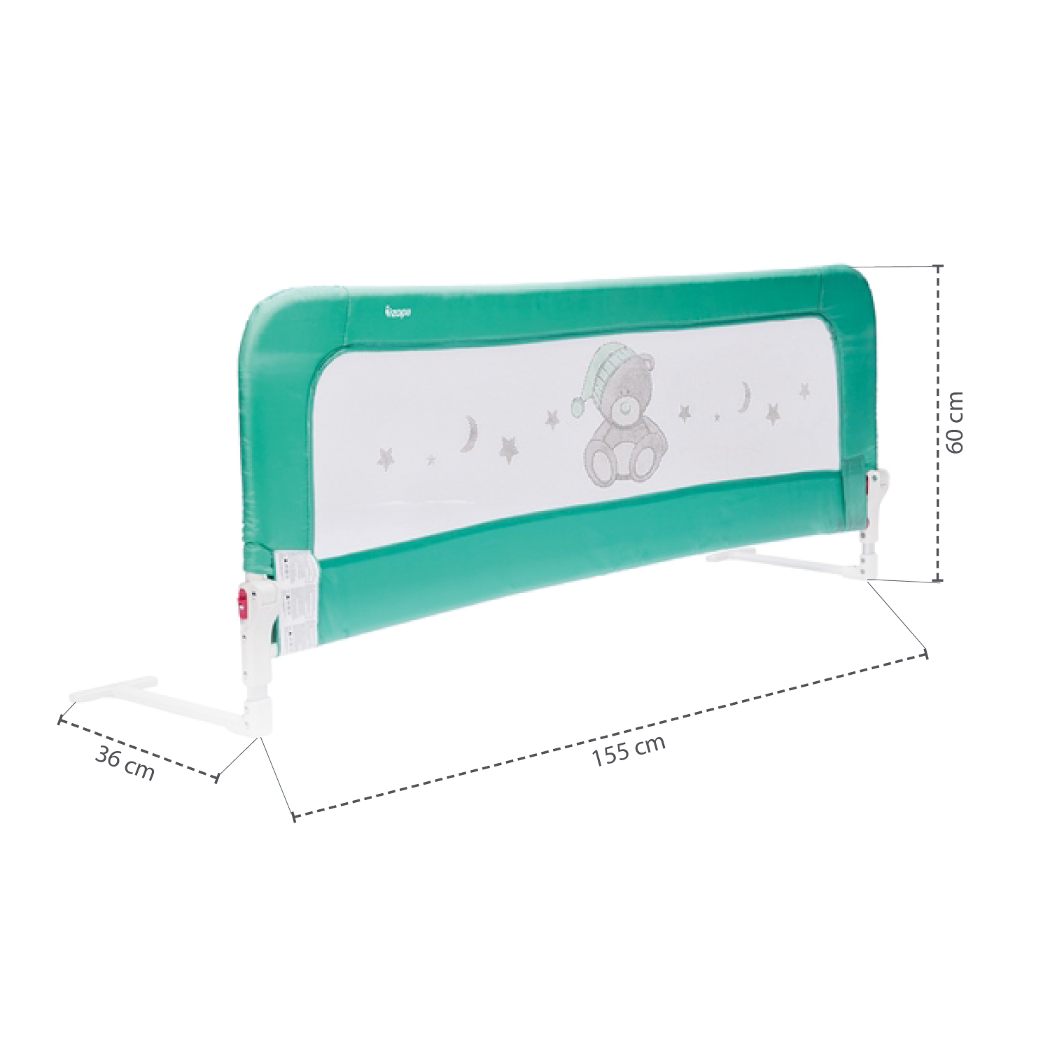 ZOPA Zábrana na postel Monna, Griffin Grey