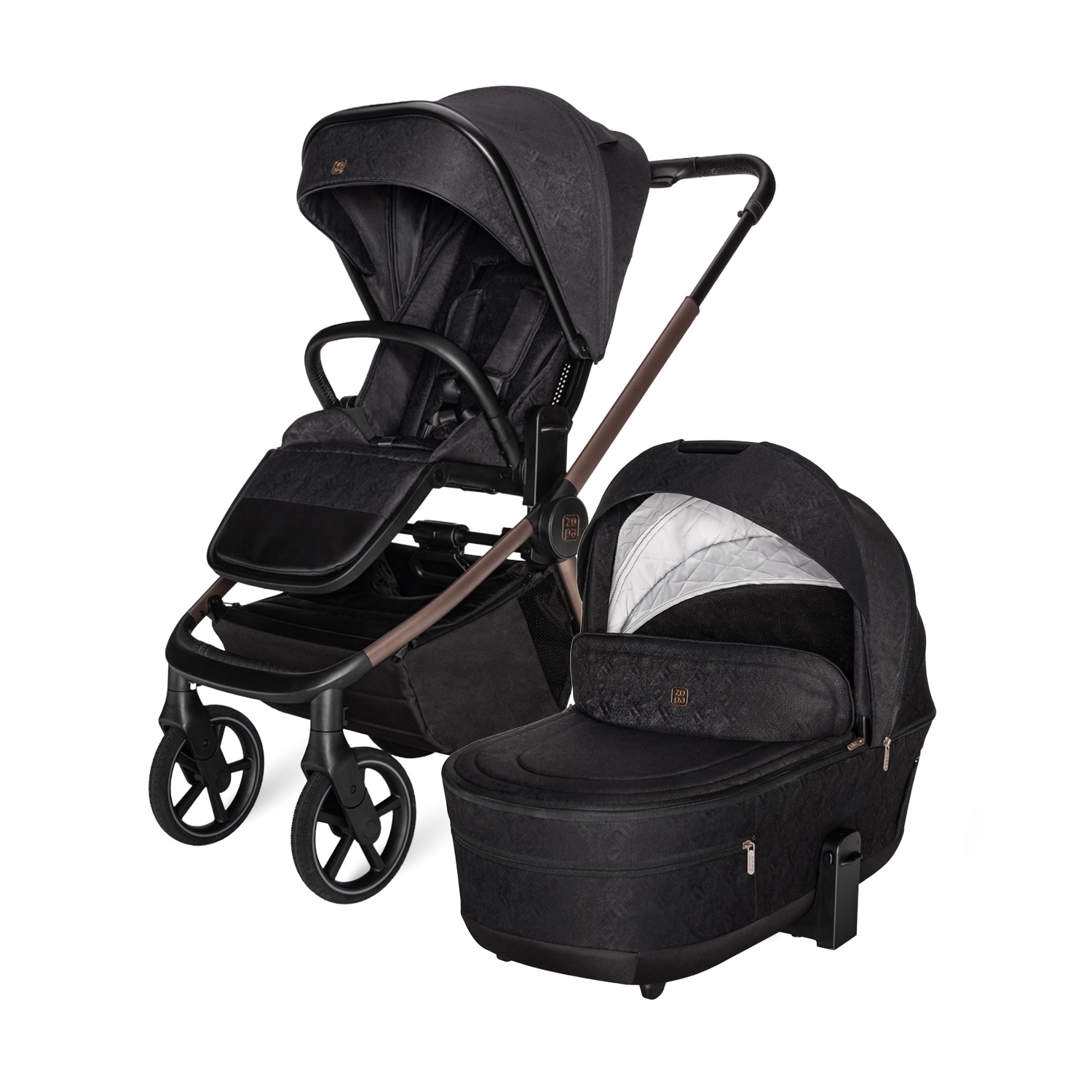 Kočárek Move Cross 5X, Quartz Black