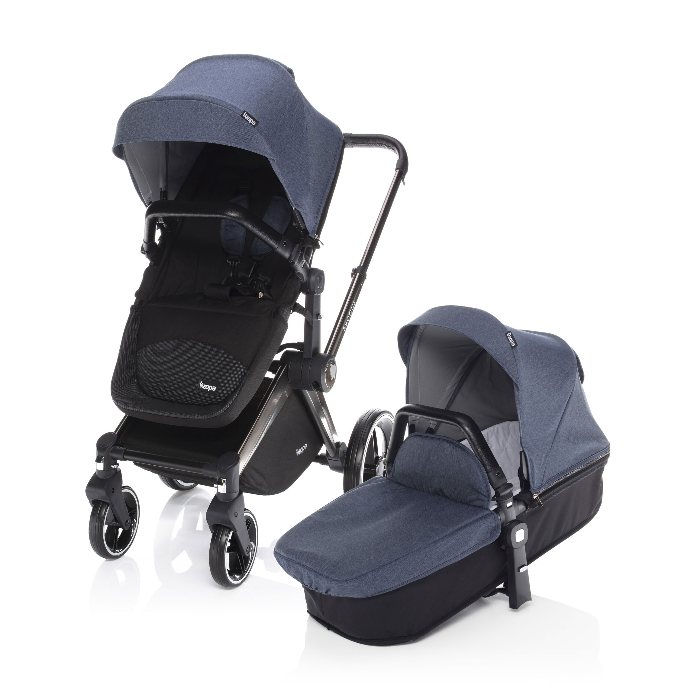 ZOPA SET Kočárek Evoque + Barevný set, S/BL_Jeans