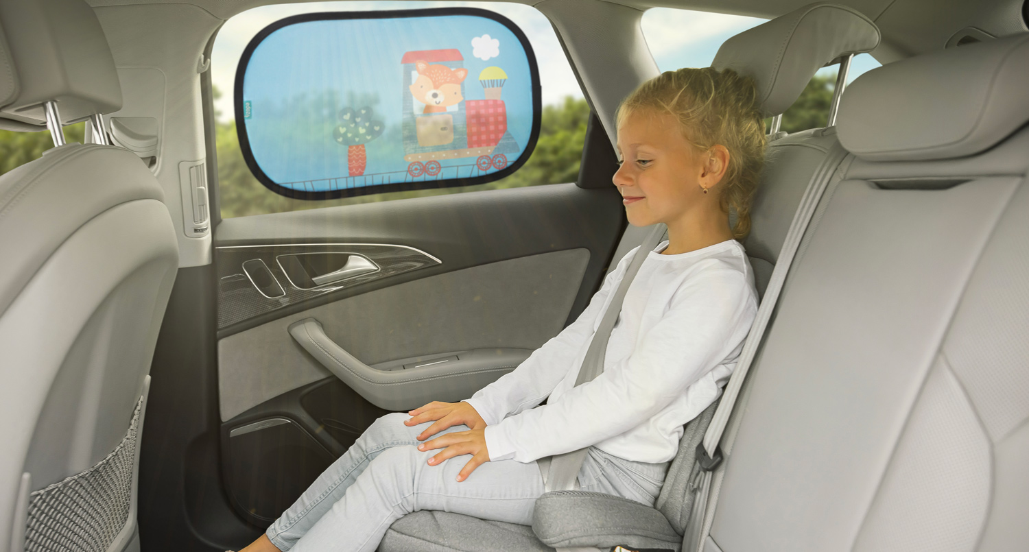 ZOPA Sluneční clona do auta zvířátka, Fox