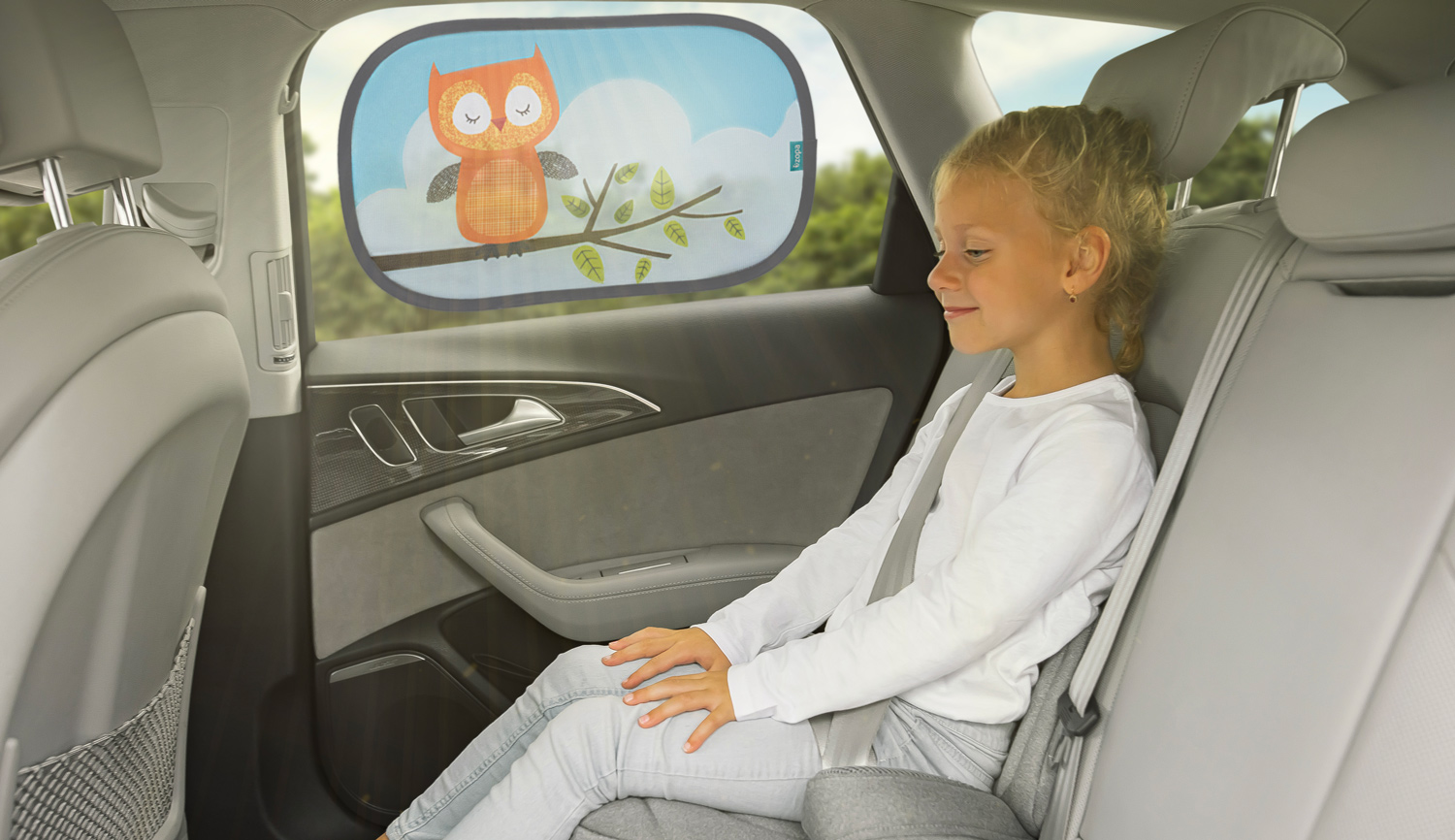 ZOPA Sluneční clona do auta zvířátka, Owl