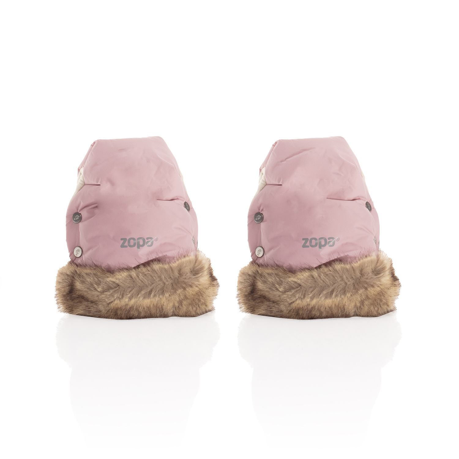 Zopa Zimní rukavice Fluffy 2, Old Pink