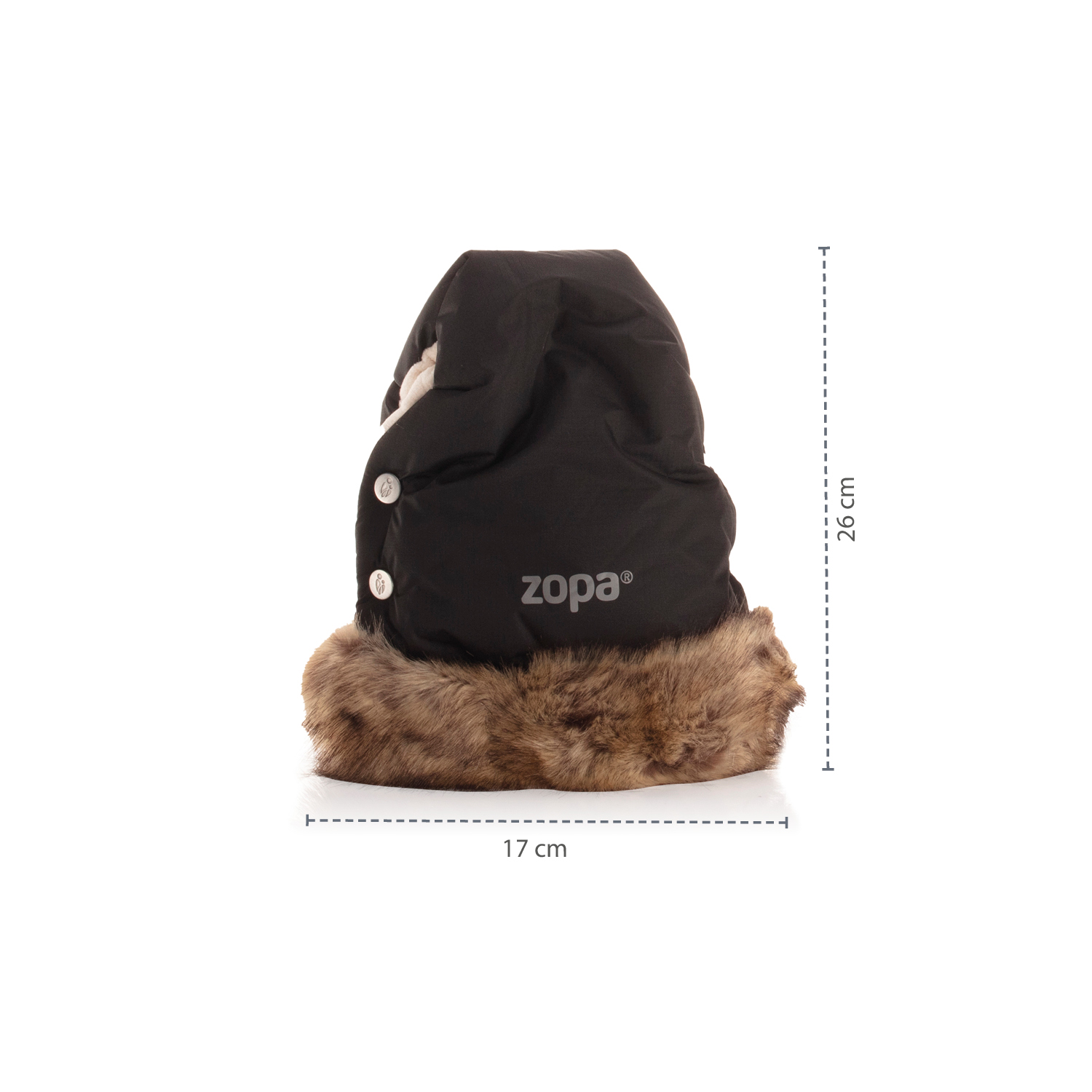 Zimní rukavice Fluffy 2, Old Pink