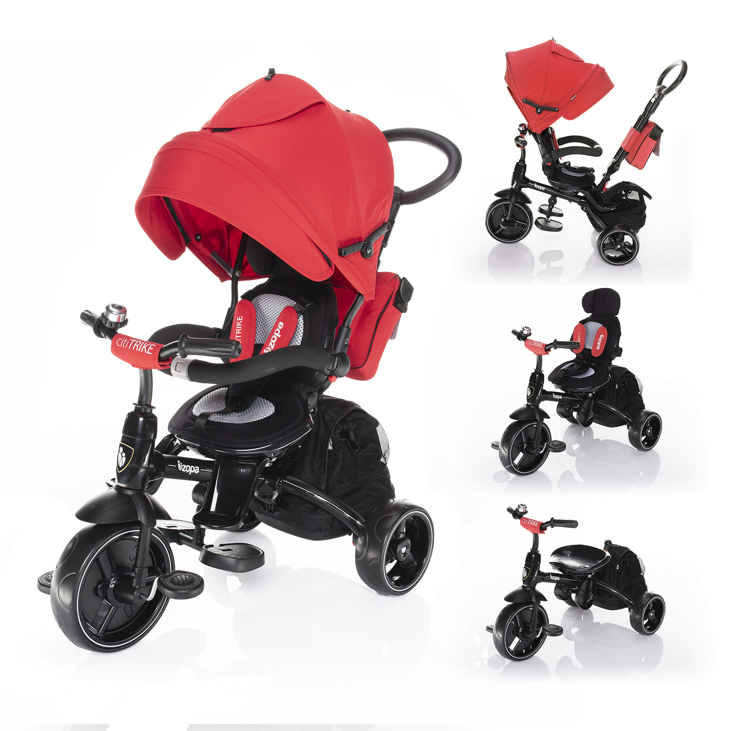ZOPA Tříkolka Citi Trike, Chilli Red