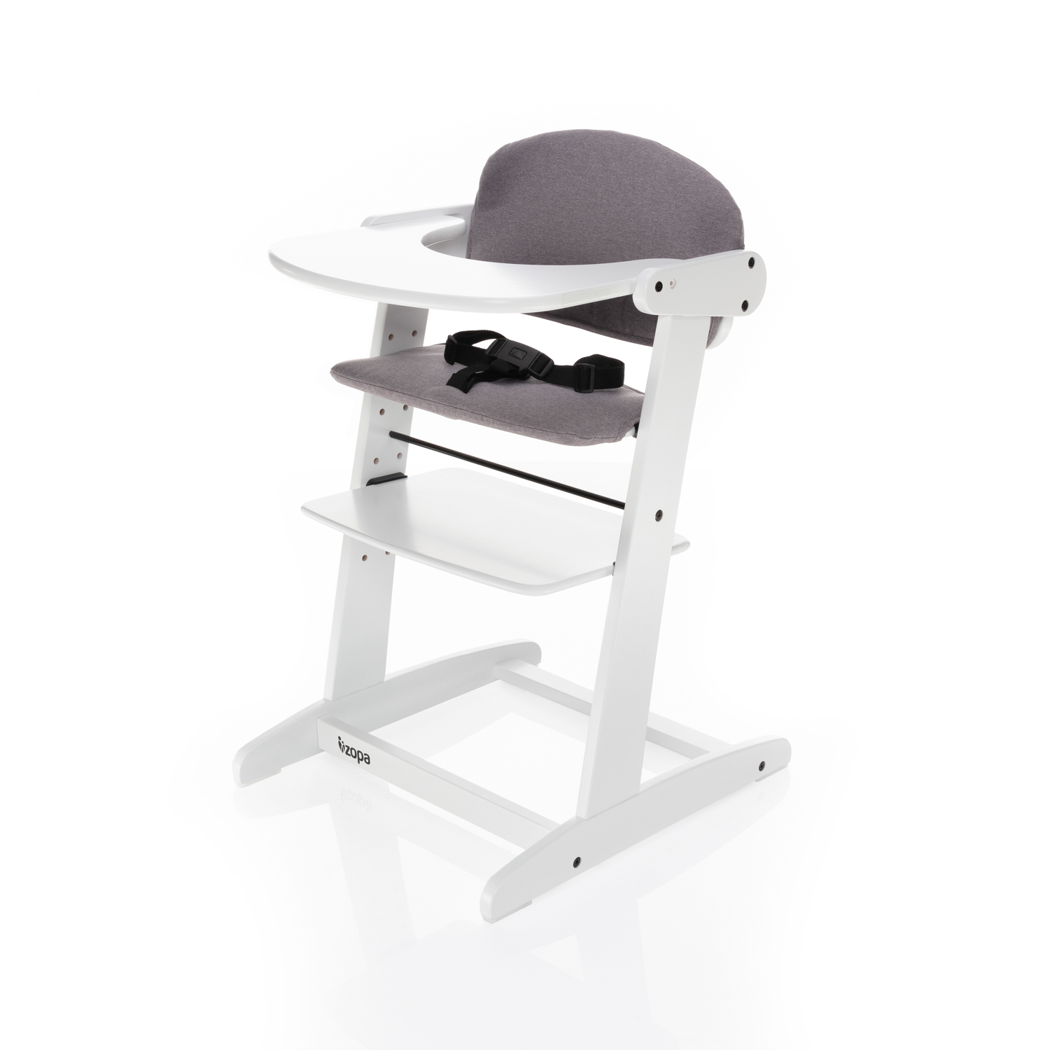 Zopa Grow-up rostoucí židlička, White/Grey