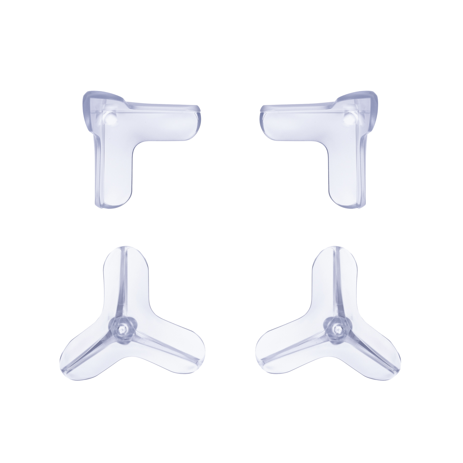 ZOPA Ochrana rohů trojitá 4ks, Transparent