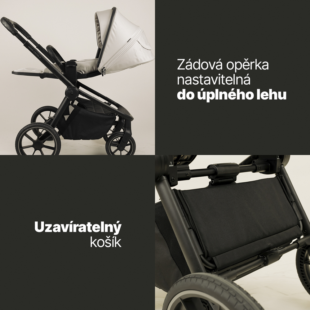 Sportovní kočárek Move Cross 5, Boss Grey