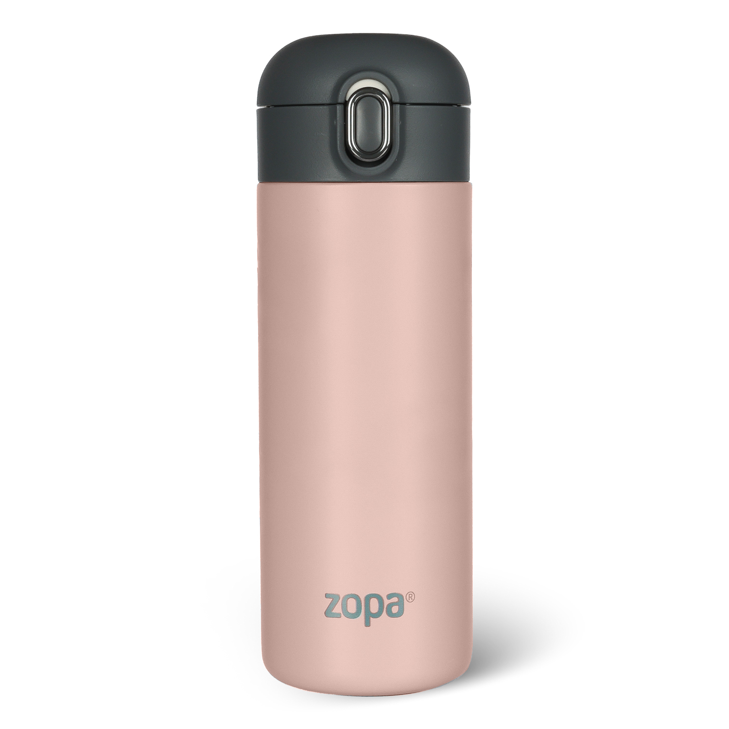 Termoska na tekutiny s brčkem 400 ml, Candy pink