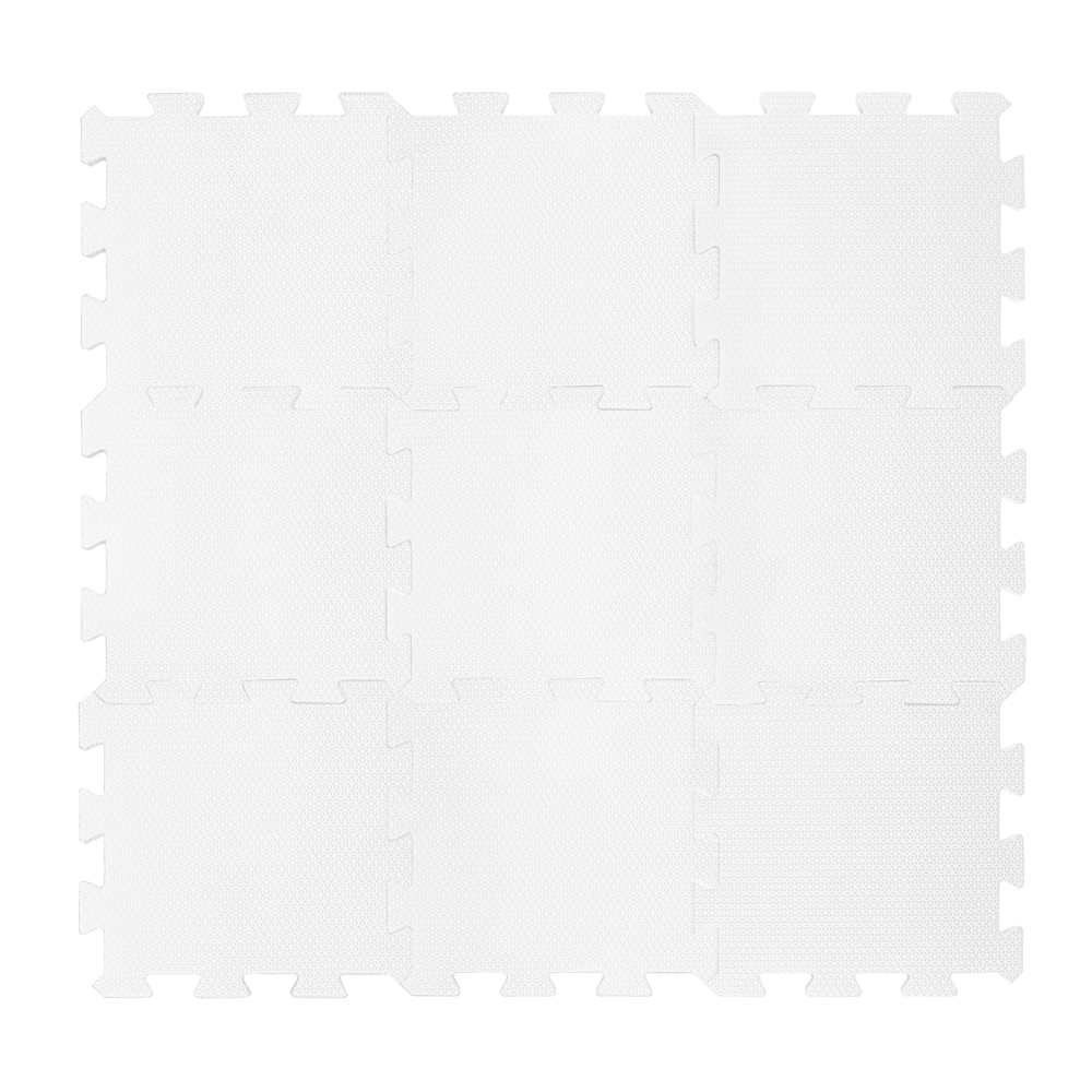 Pěnová podložka Puzzle 30x30 cm 9ks, Ivory Beige