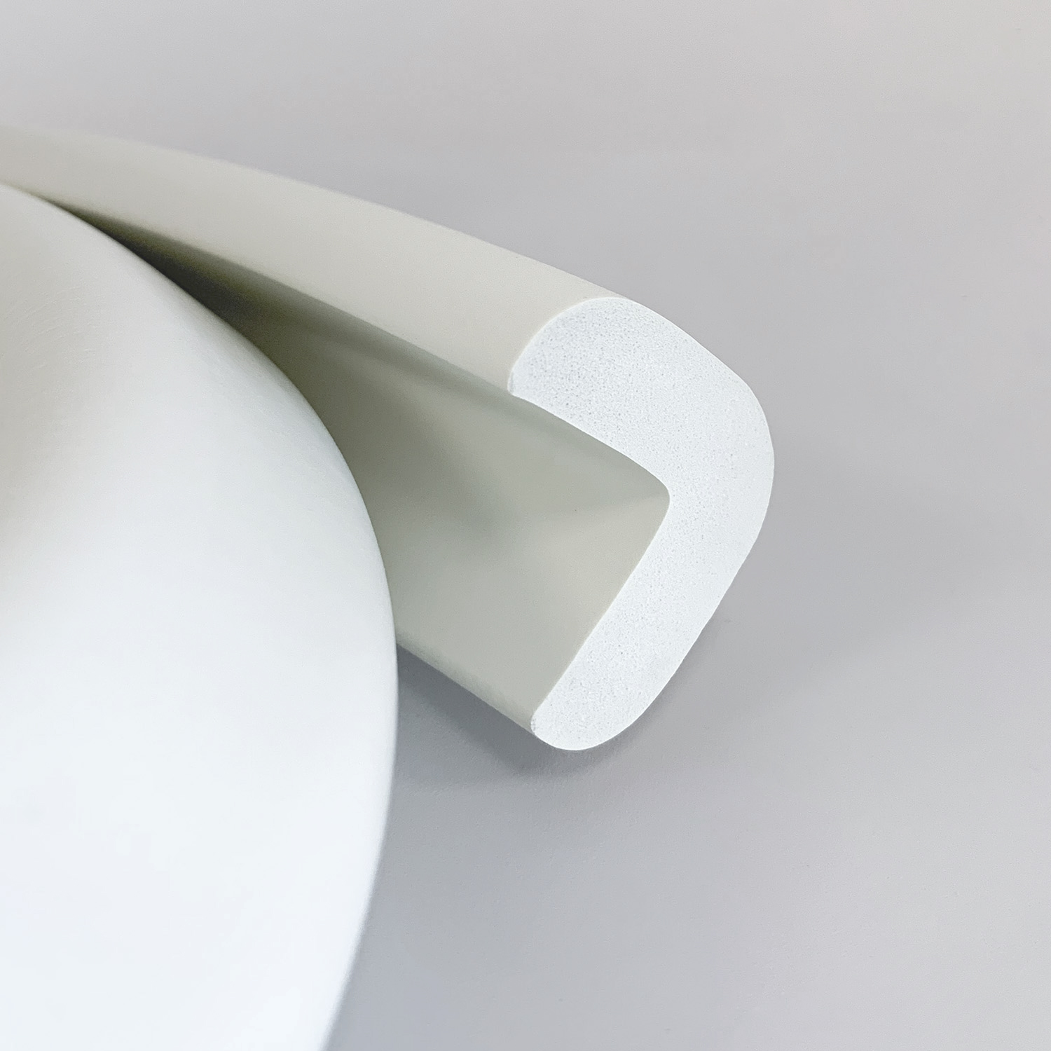 ZOPA Pěnový měkký ochranný pás, off white