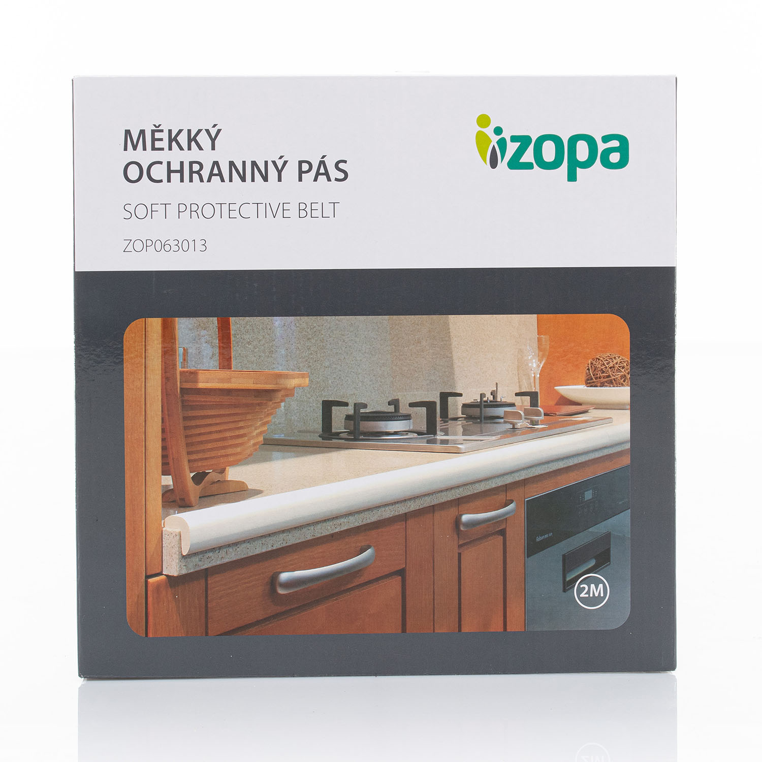ZOPA Pěnový měkký ochranný pás, off white