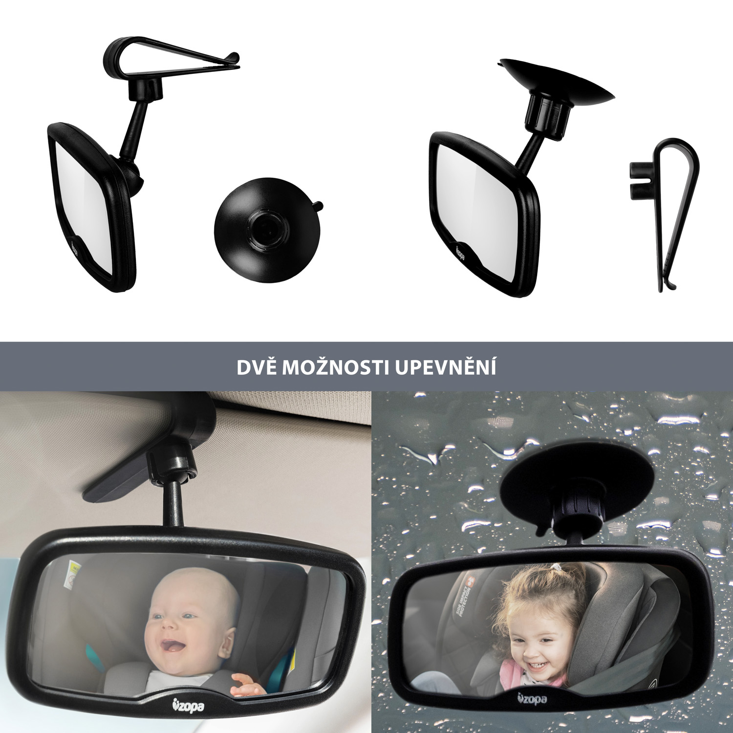 ZOPA Mále zpětné zrcátko