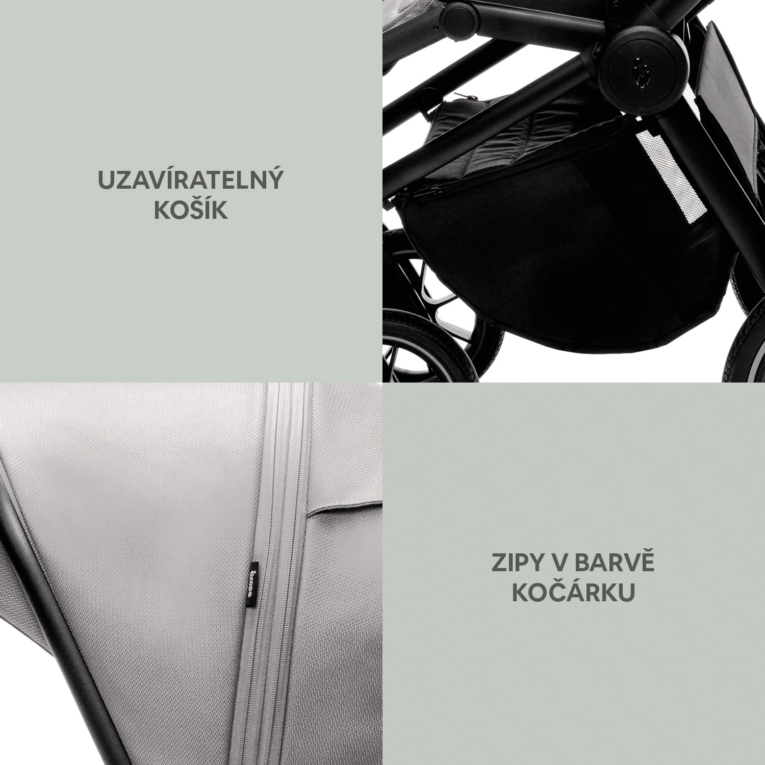 ZOPA Sportovní kočárek Move Cross 3, All Black